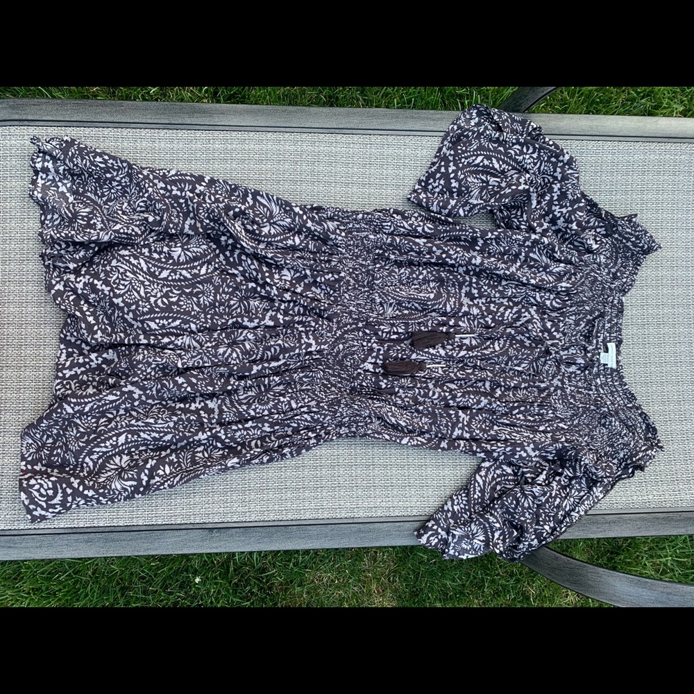 American Eagle Paisley Print Boho Dress